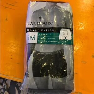 NWOT IN PACKAGE NOT OPENED Black Boxer Briefs - 5 Pack